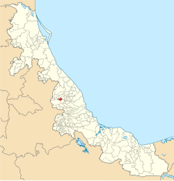 Mexico Veracruz Las Vigas location map